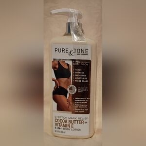 New/Unused Pure & Tone Skin Therapy 5-in-1 Cocoa Butter & Vitamin E Body Lotion